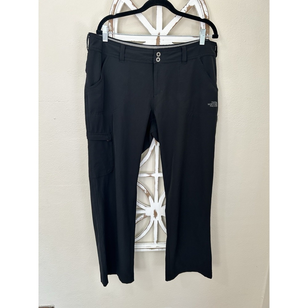 The North Face Utility Fast Dry Recycled Poly Women's Hiking Pants Black Size 16